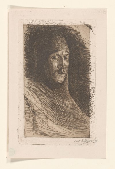 Maliënkolderrel találkozott férfi (eredeti cím) alkotó: Willem de Zwart