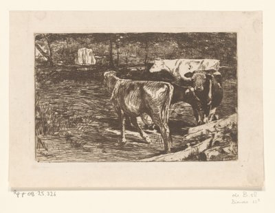 Négy tehén egy réten Milk bend (eredeti cím) alkotó: Willem de Zwart