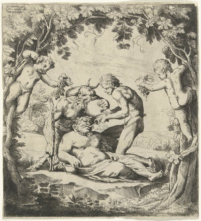 Bacchust iszik alkotó: Willem van Haecht (II)