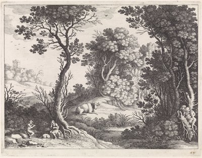 Mercury, Argus en Io alkotó: Willem van Nieulandt (II)