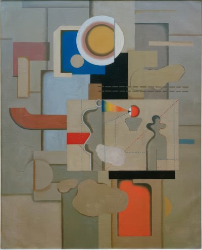 műtermi kép alkotó: Willi Baumeister