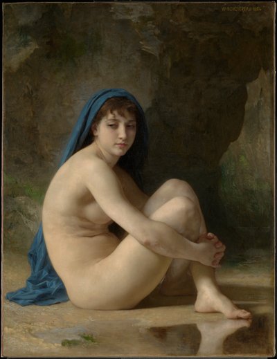 Ülő akt alkotó: William-Adolphe Bouguereau