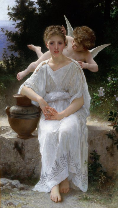 Fiatal szerelem. 19. század (festmény) alkotó: William-Adolphe Bouguereau