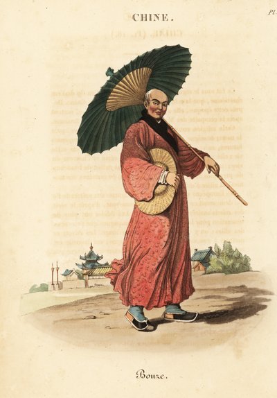 Bonze szerzetes vagy Fo pap alkotó: William (after) Alexander