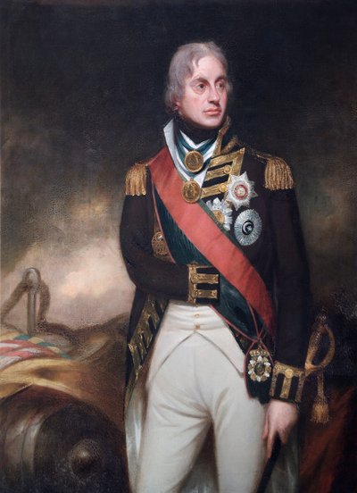 Horatio, Nelson vikomt, 1806 körül (olaj, vászon) alkotó: William (after) Beechey