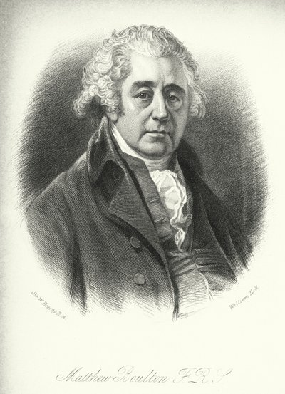 Matthew Boulton, FRS (metszet) alkotó: William (after) Beechey