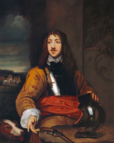 Richard Neville ezredes vagy Sir Charles Lucas (1615-76) c. 1643 (olaj, vászon) alkotó: William (after) Dobson