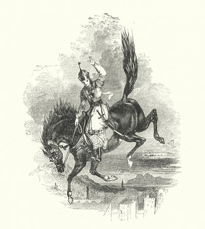 A varázsló (metszet) alkotó: William (after) Harvey
