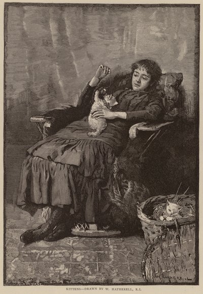 Cicák (metszet) alkotó: William (after) Hatherell