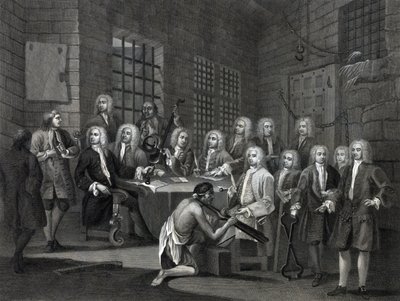 Az alsóház tagjai alkotó: William (after) Hogarth