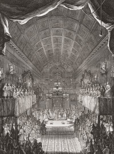 Házasság, Anna, királyi hercegnő és IV. Vilmos, Orange hercege alkotó: William (after) Kent