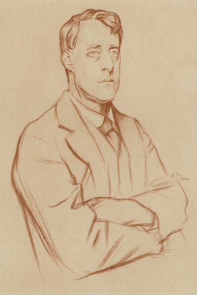 Laurence Binyon (litho) alkotó: William (after) Rothenstein