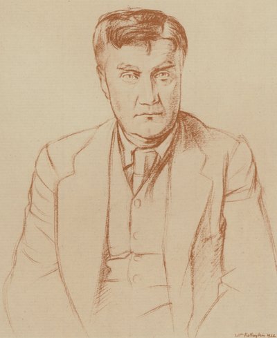 Ralph Vaughan Williams (litho) alkotó: William (after) Rothenstein
