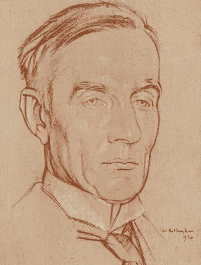 Az Rt Hon H A L Fisher (litho) alkotó: William (after) Rothenstein