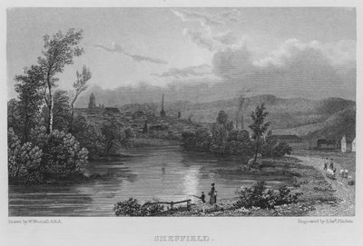 Sheffield (metszet) alkotó: William (after) Westall