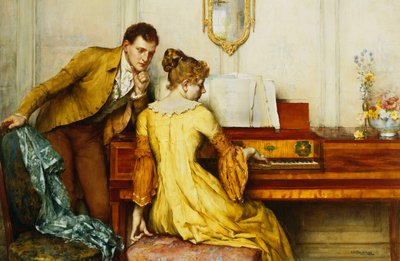 A megtört akkord, alkotó: William A. Breakspeare