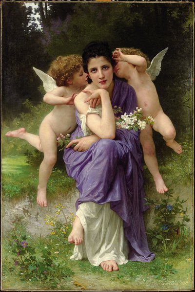 Tavaszi dalok, 1889 alkotó: William Adolphe Bouguereau