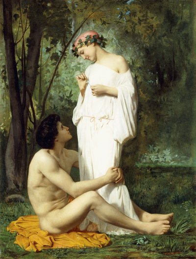 Idill, 1851-52 alkotó: William-Adolphe Bouguereau