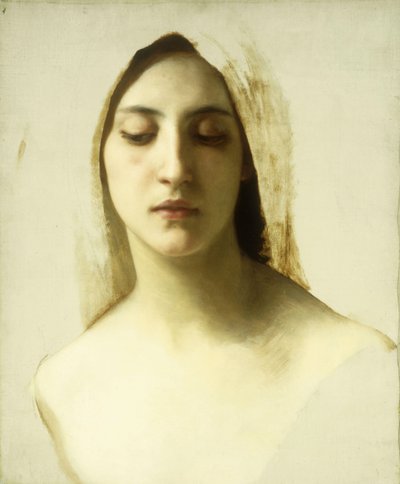 Tanulmány a "La Charite" számára, 1878 körül alkotó: William Adolphe Bouguereau