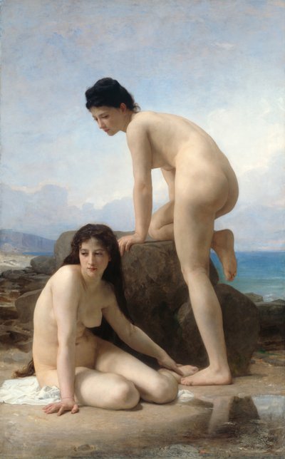 A fürdőzők, 1884. alkotó: William-Adolphe Bouguereau