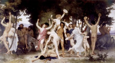 Bacchus ifjúsága alkotó: William-Adolphe Bouguereau