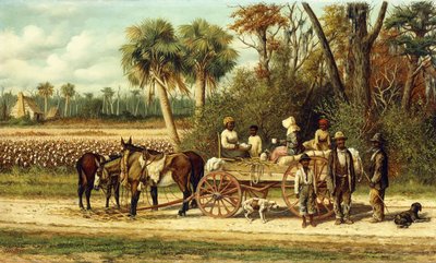 A kocsi üres, alkotó: William Aiken Walker