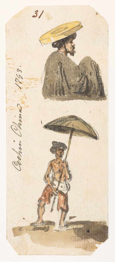 31 Két férfi a Cochin China-ból alkotó: William Alexander