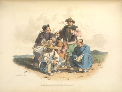 Kínai szerencsejátékosok alkotó: William Alexander
