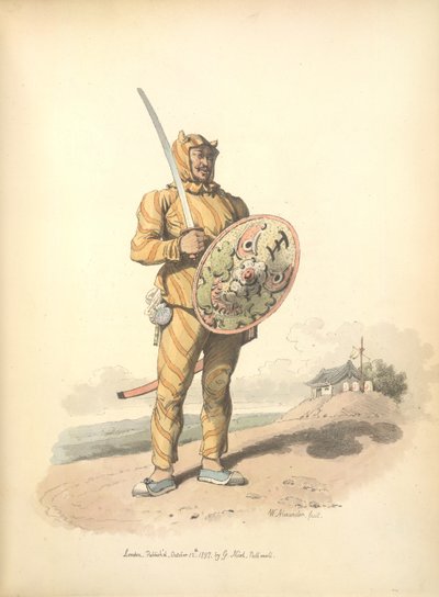 kínai gyalogság alkotó: William Alexander