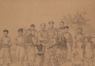 Kínai csoport alkotó: William Alexander