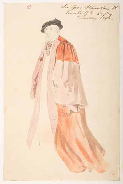 WD 959, 1. szakasz f.99, Sir George Staunton alkotó: William Alexander