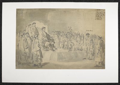 WD 961, f.57 154. tábla Macartney első találkozása Qianlonggal alkotó: William Alexander