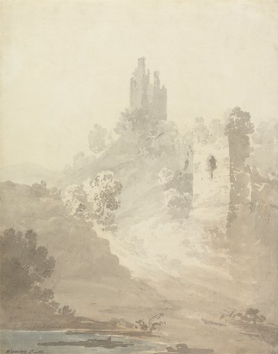 Wigmore kastély, Herefordshire alkotó: William Alexander
