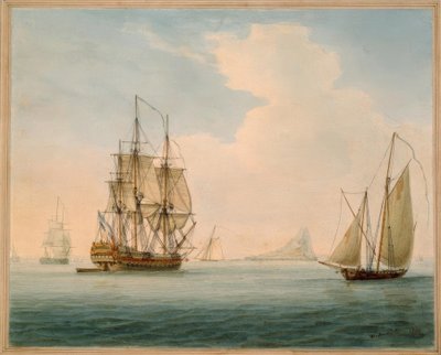 Brit háborús ember / W. Anderson akvarellje, 1804 alkotó: William Anderson