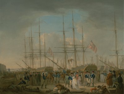 Huszárok indulnak Deptfordban alkotó: William Anderson