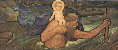Szent Kristóf, Bibbys Annual, 1916-17 alkotó: William Arthur Chase
