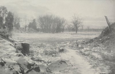 Untitled Téli táj, c. 1900. alkotó: William B. Post