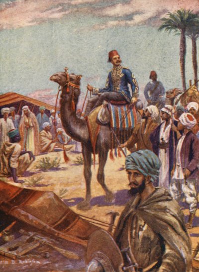 Illusztráció Gordon tábornok életéhez (színes litográfia) alkotó: William B. Robinson