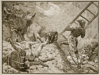 Lannes marsall Ratisbonban, illusztráció a 