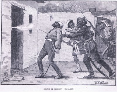 Hodson halála 1858-ban alkotó: William Barnes Wollen