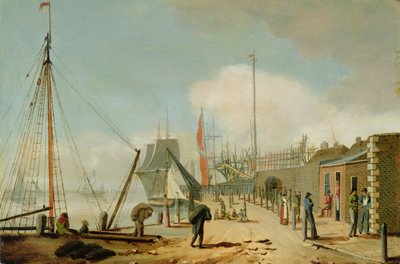 A South End kilátása, Hull alkotó: William Barton