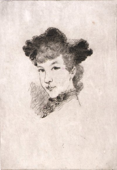 (Női fej) alkotó: William Baxter Closson