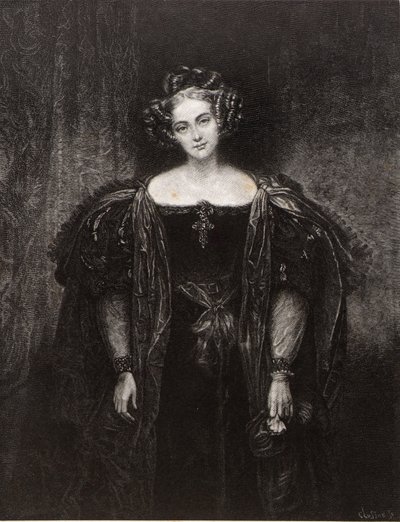 Miss Henrietta Sontag, mint Donna Anna a Don Juanban alkotó: William Baxter Closson
