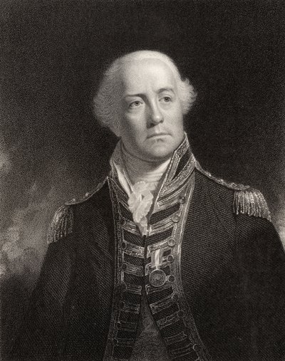 James Gambier, W. Holl metszete, a National Portrait Gallery V. kötetéből, megjelent 1835 körül alkotó: William Beechey