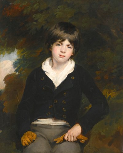 Egy fiú portréja, aki állítólag Barker mester. alkotó: William Beechey