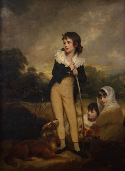 The Wedderburn Children (olaj, vászon) alkotó: William Beechey