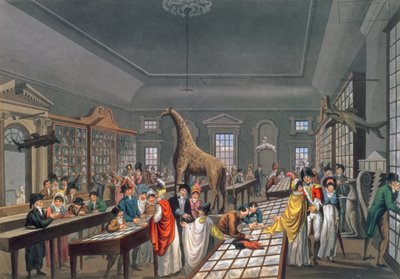 Az egyiptomi terem belseje, Piccadilly, a művész által metszett, 1815-25 körül (akvatinta) alkotó: William Benjamin Sarsfield Taylor