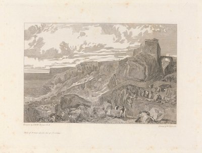 Bow and Arrow Castle, Isle of Portland alkotó: William Bernard Cooke
