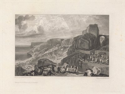Bow and Arrow Castle, Isle of Portland alkotó: William Bernard Cooke