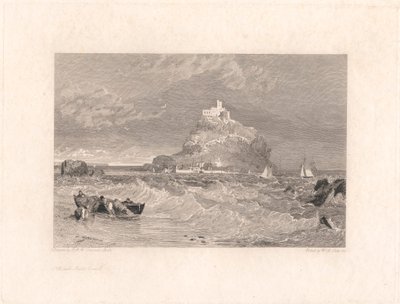 Szent Mihály-hegy, Cornwall alkotó: William Bernard Cooke